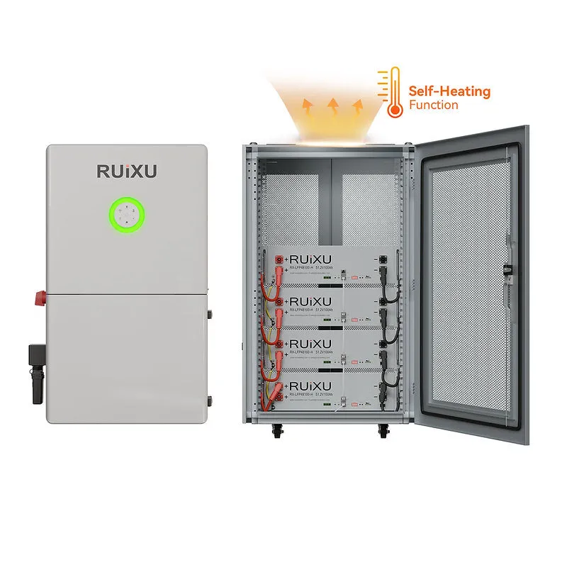 RUiXU Bundles | RX-LFP48100-H (Self-Heating )   RX-12K Inverter