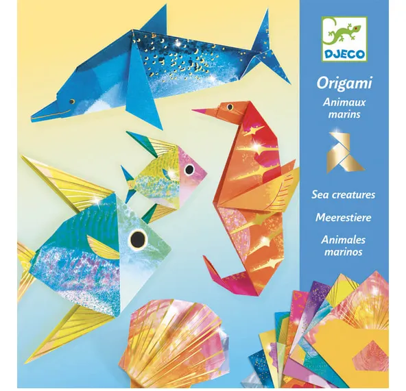 Sea Creatures Origami Kit