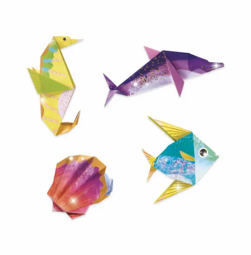 Sea Creatures Origami Kit