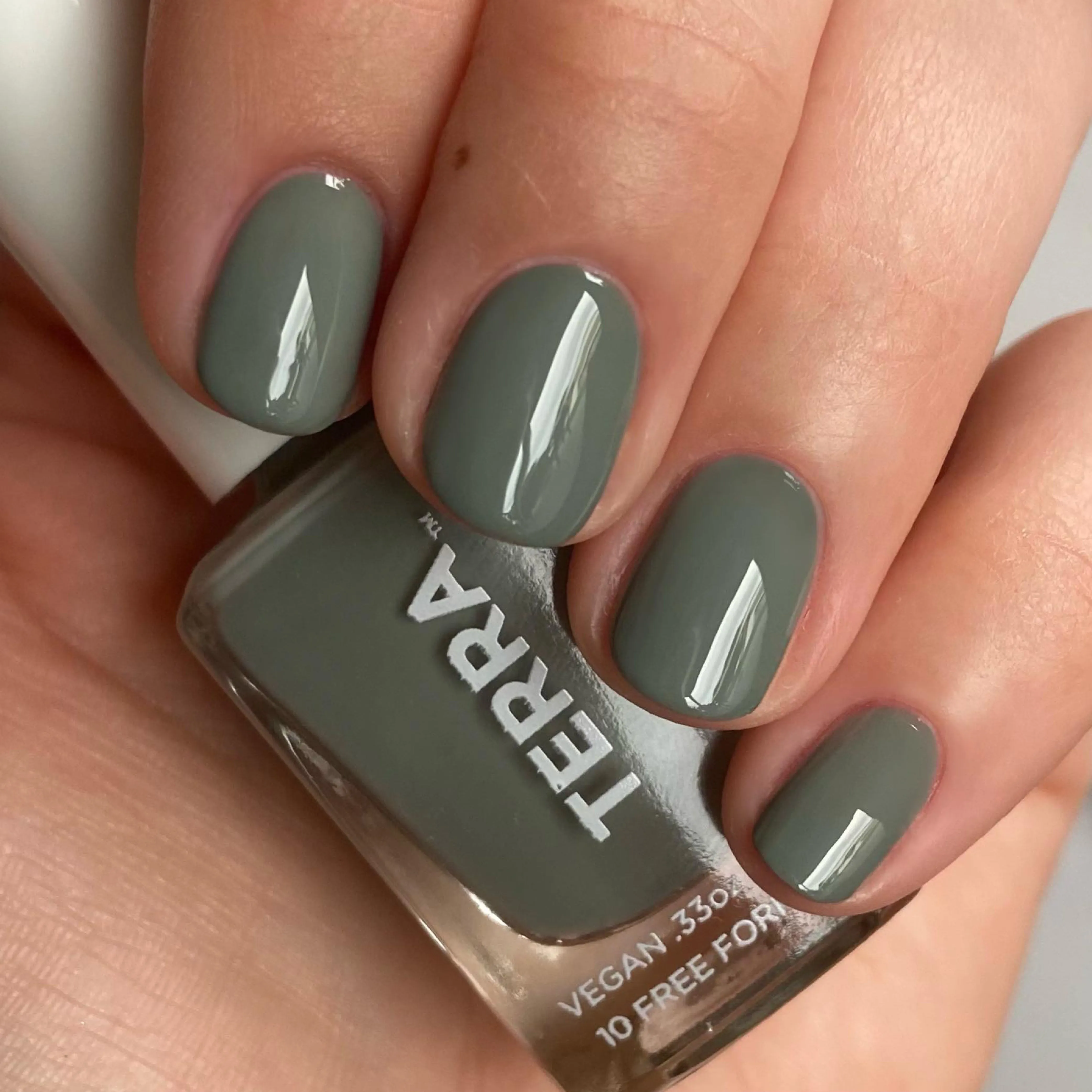 Terra Nail Polish No. 37 Sea Glass Olive