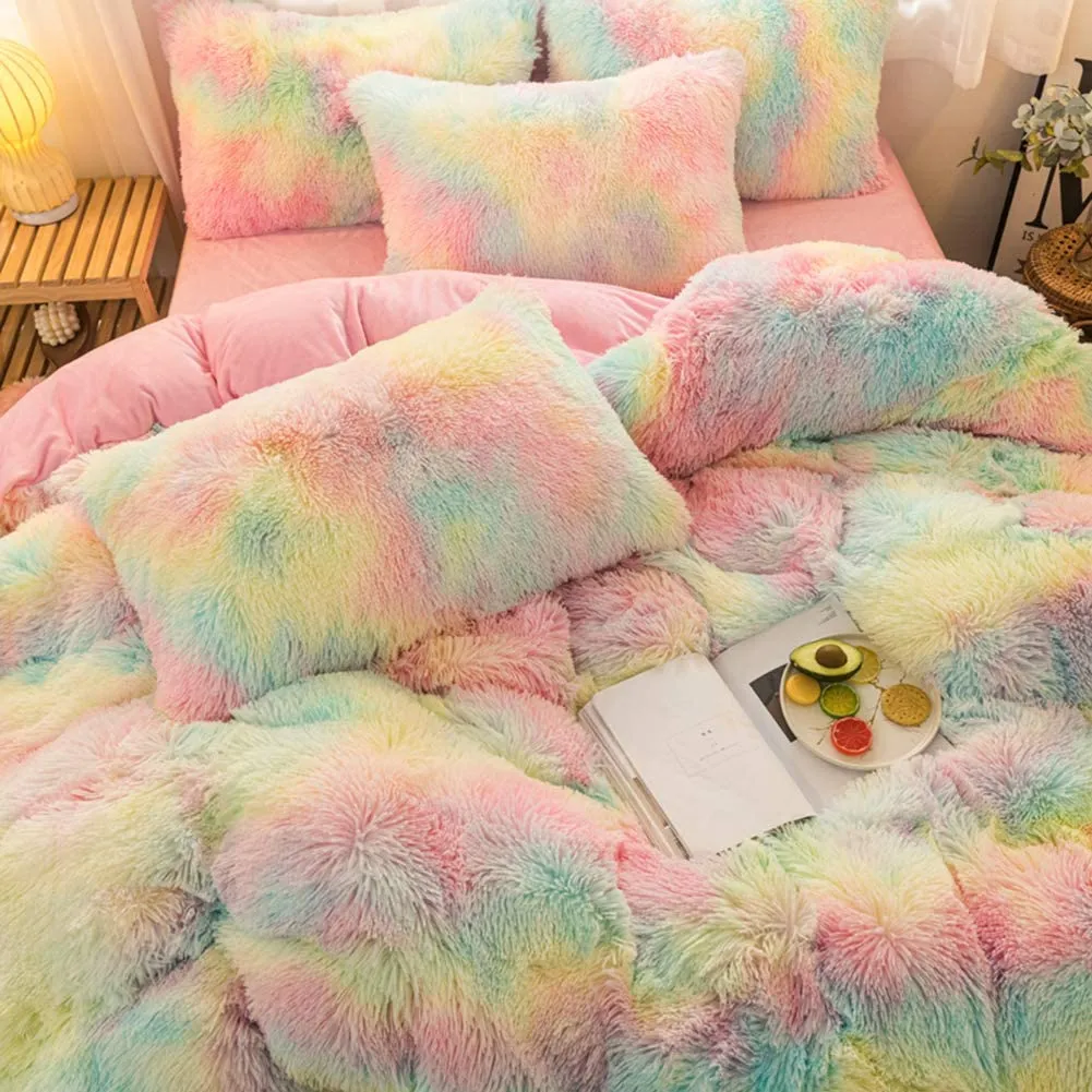 The Softy Rainbow Bed Set