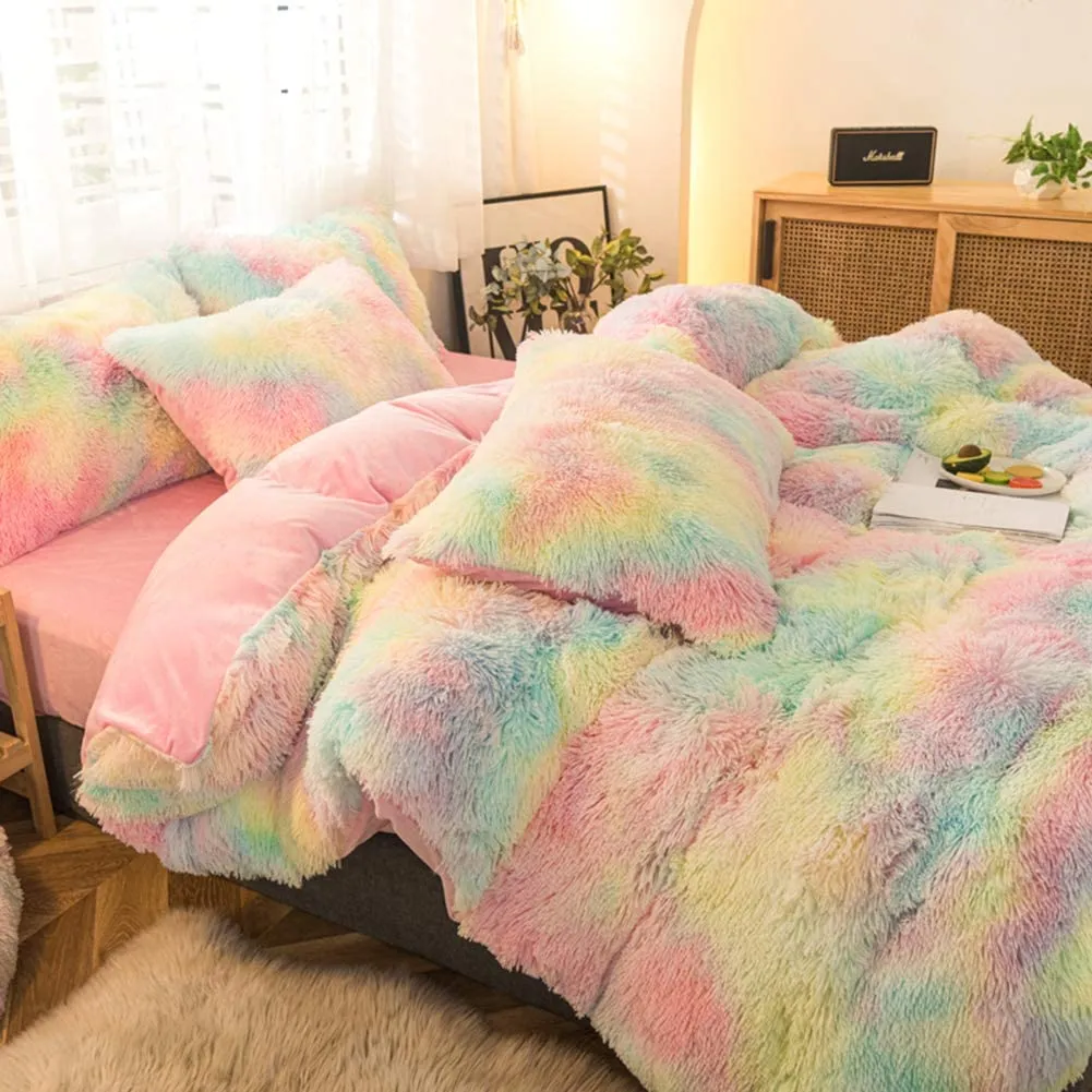 The Softy Rainbow Bed Set