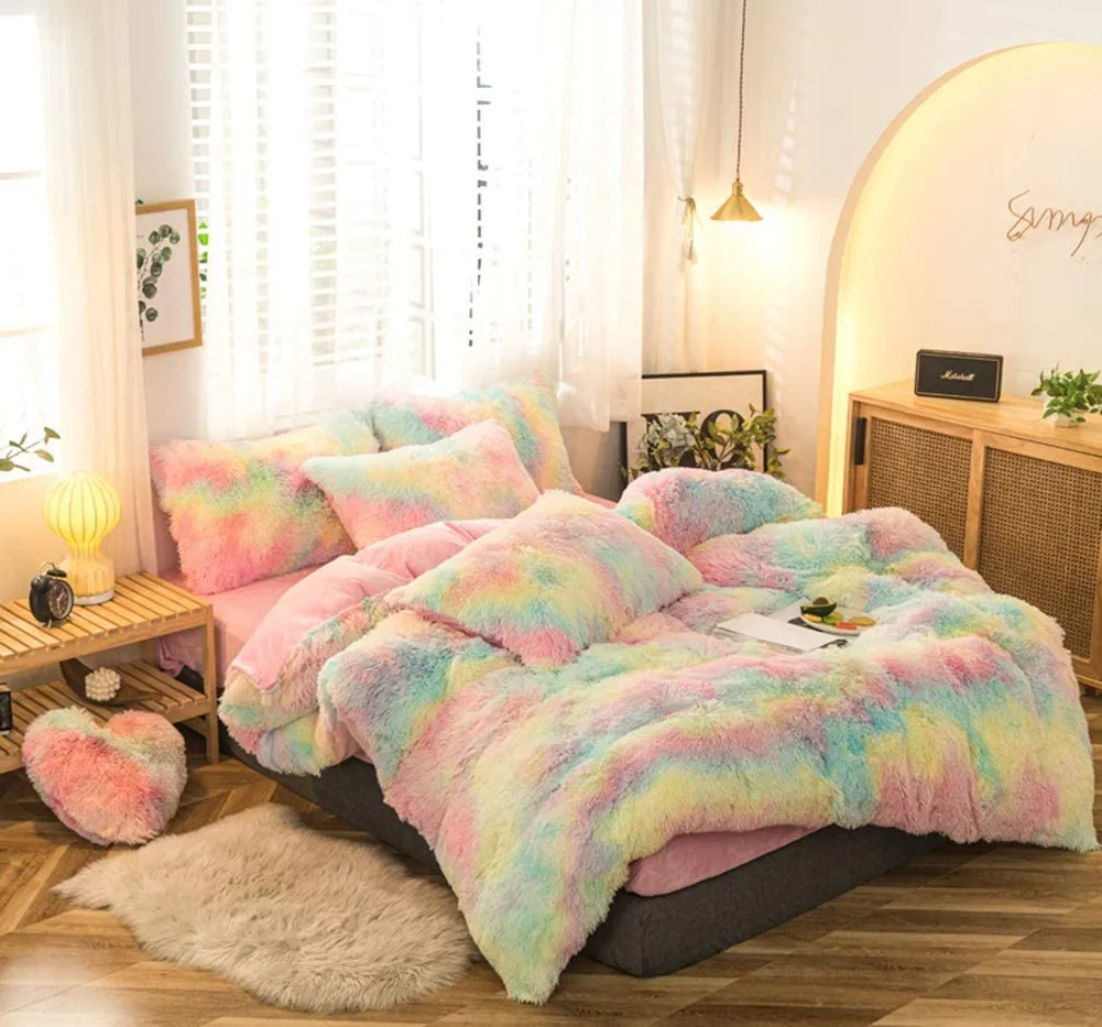 The Softy Rainbow Bed Set