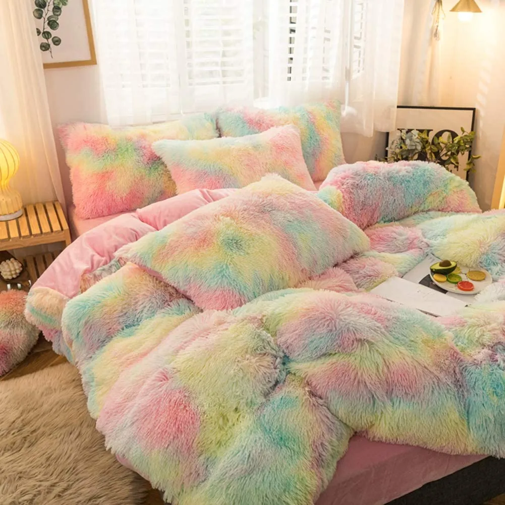 The Softy Rainbow Bed Set