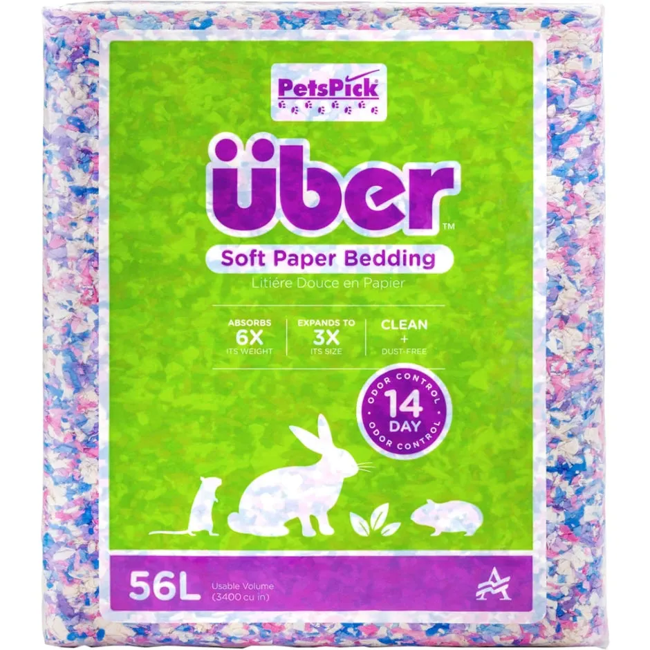 Uber Soft Paper Pet Bedding Confetti