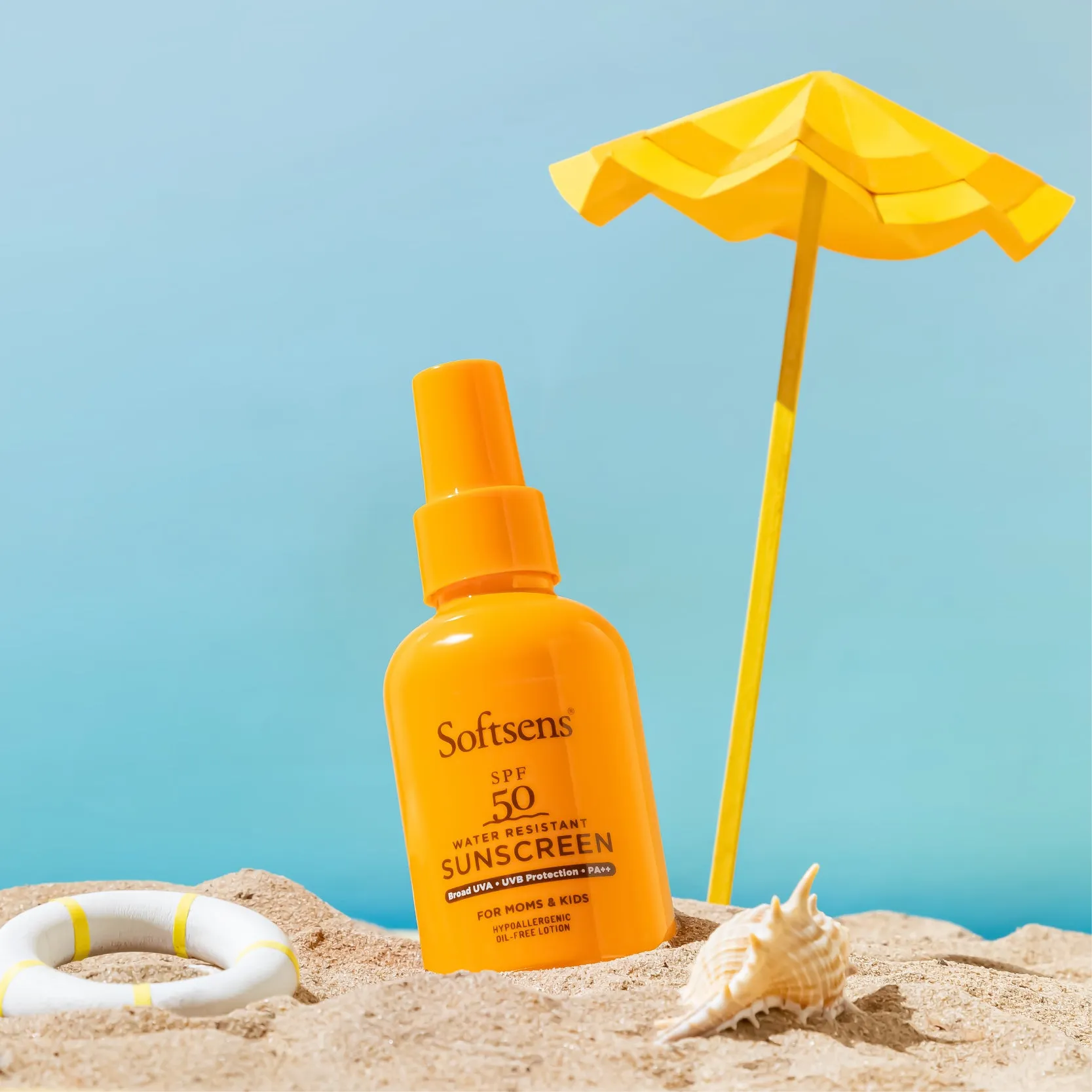 Water Resistant Oil- free Sunscreen Spray SPF 50 (100ml)