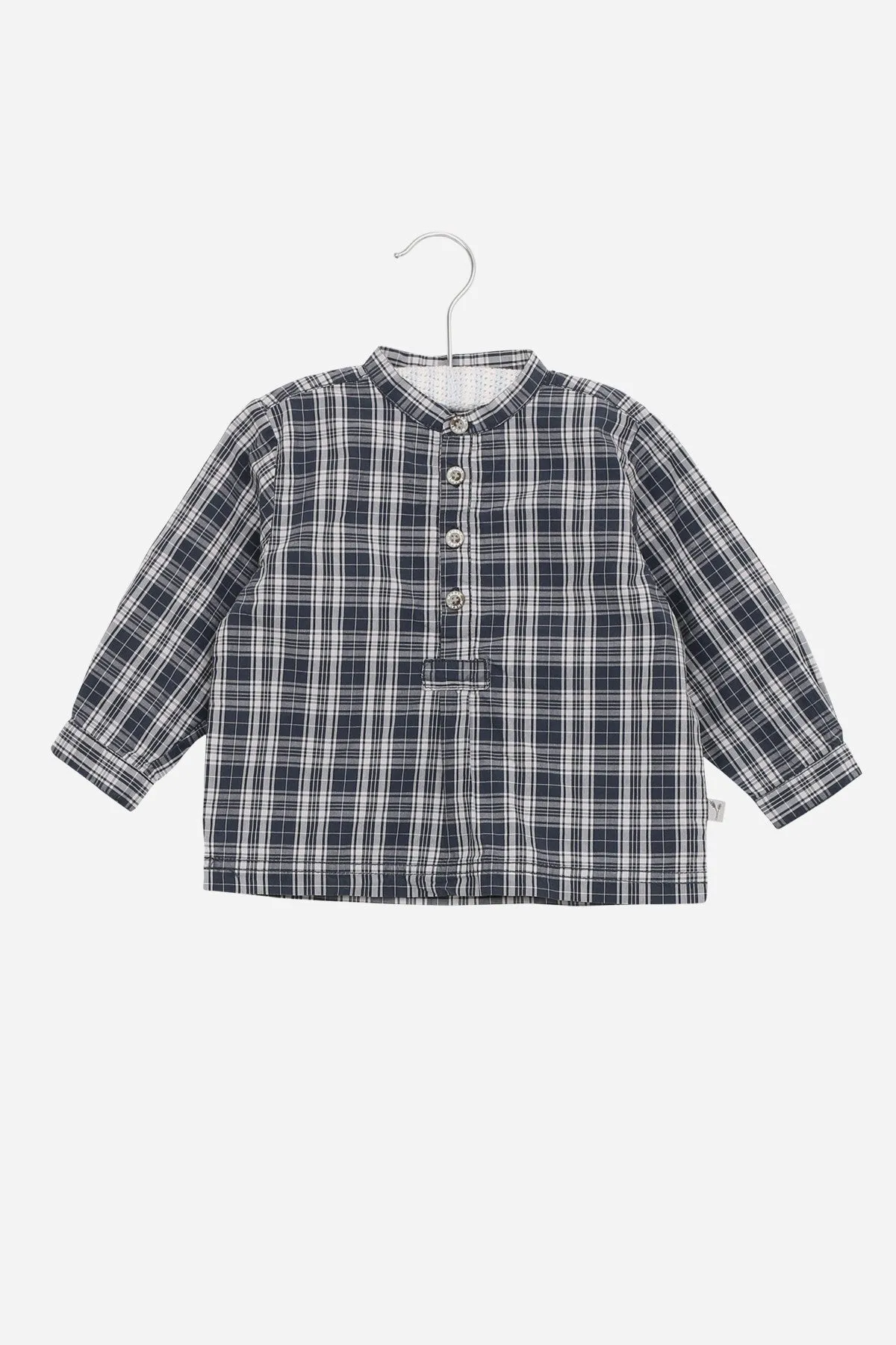 Wheat Alfred Baby Boys Shirt (Size 9M left)