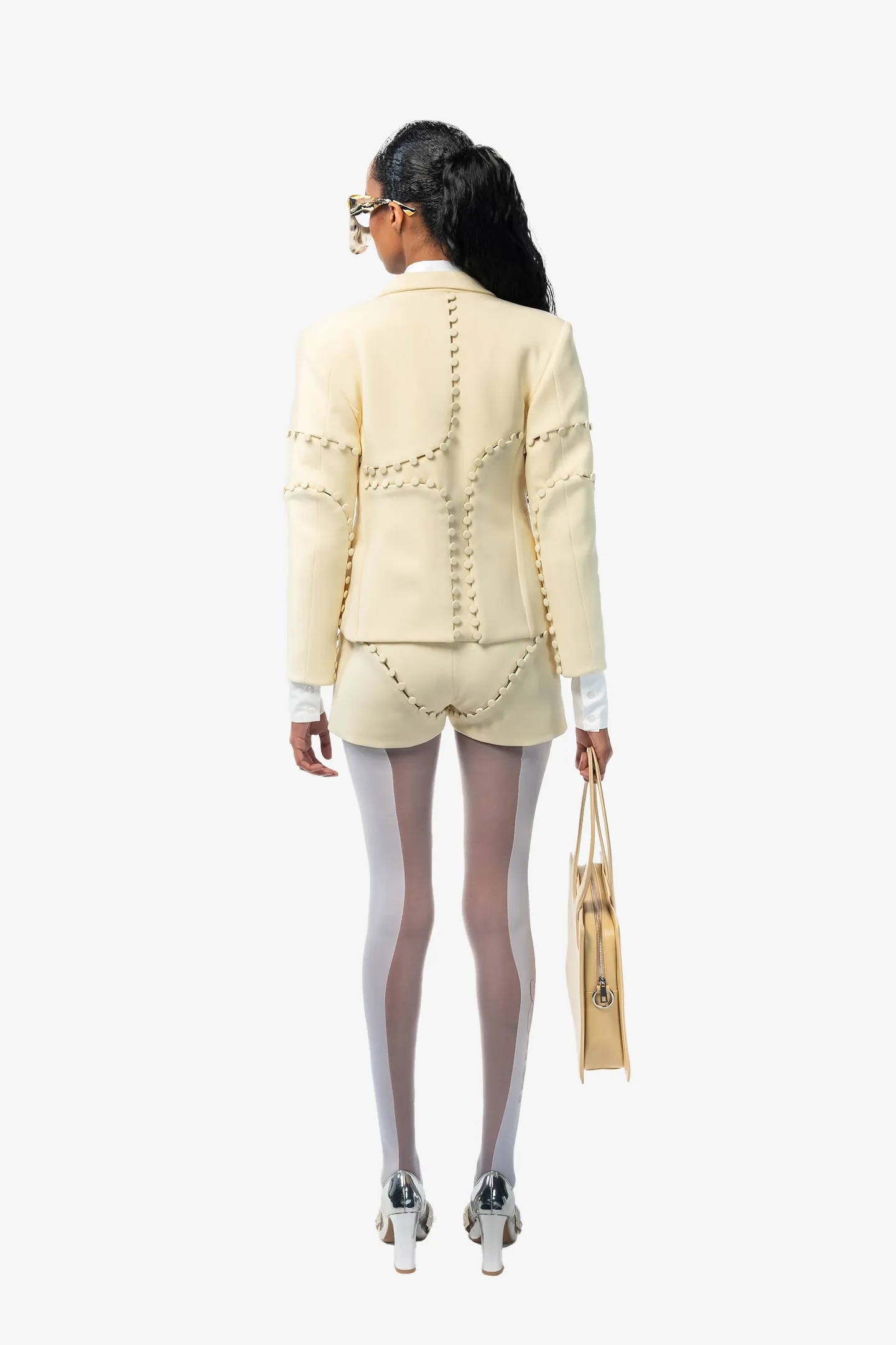 Women's Unbutton Blazer - Butter