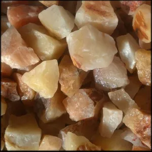 Yellow Aventurine, Tumbling Rough, per lb