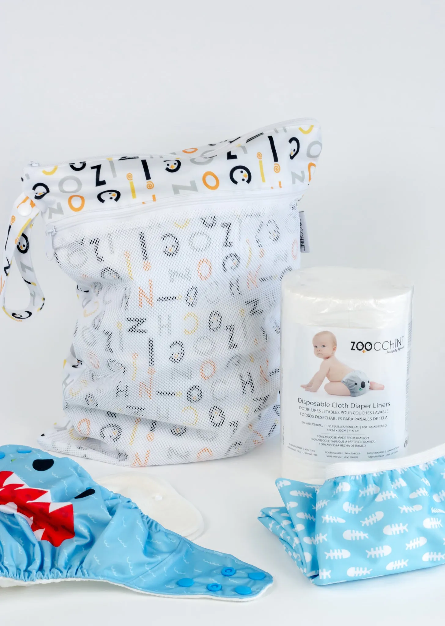 ZOOCCHINI - Disposable Cloth Diaper Liners